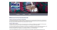 Desktop Screenshot of holz-autowaschtechnik.de